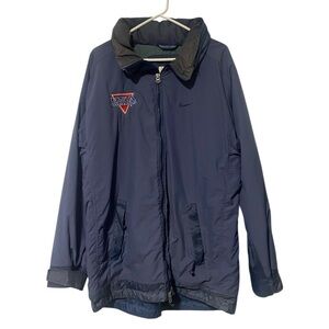 Nike Vintage Men’s Full-Zip Jacket USA Track & Field Size Medium Parka Hooded